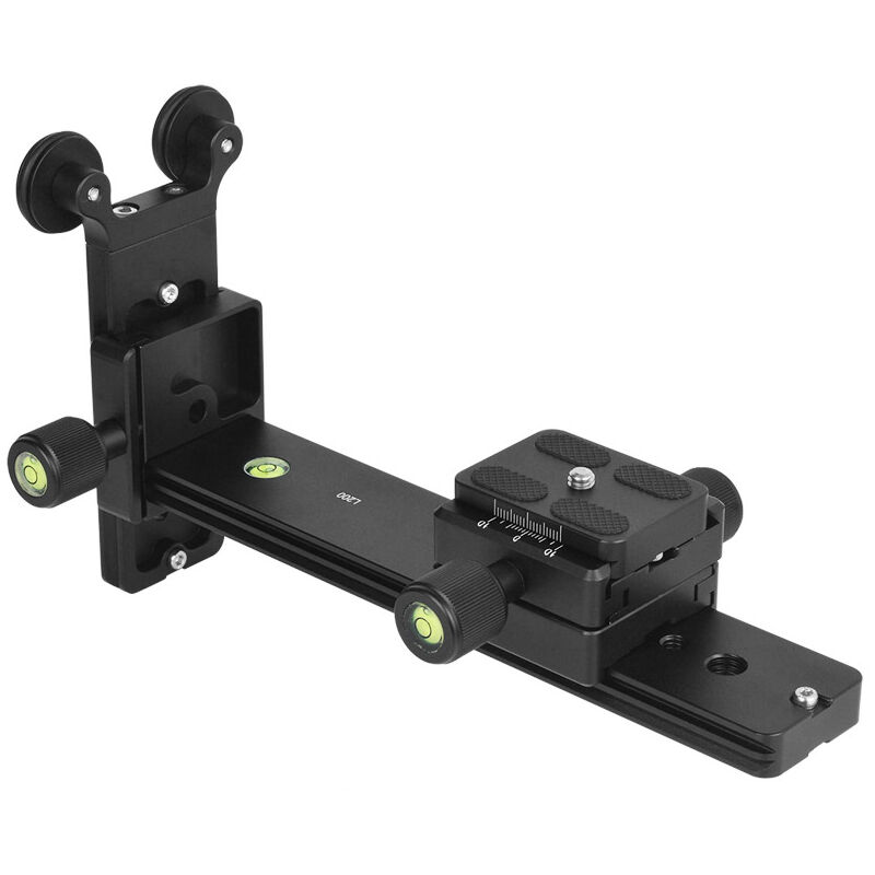 

L200 Soporte para teleobjetivo Soporte largo para objetivo Soporte ajustable en altura Compatible con Arca-Swiss Sunwayfoto RRS Benro Kirk Markins