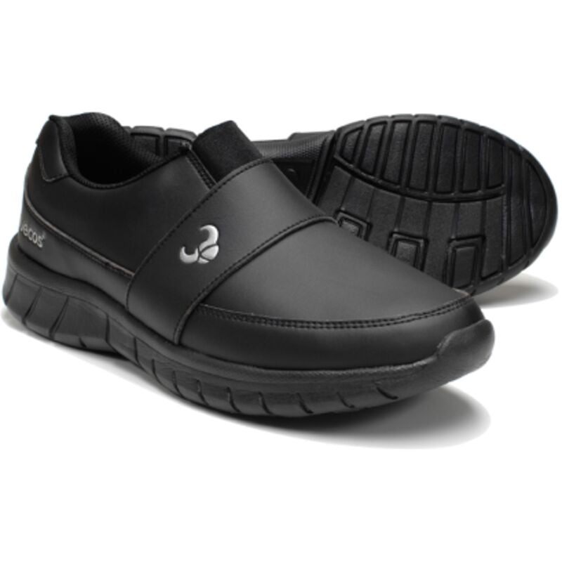 

Calzado antideslizante SRA, antifatiga y banda elástica EN 20347 ANDOR | Negro - 36