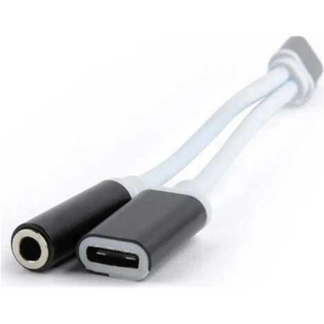 Andowl - Adattatore Smart 2 In 1 Type-c A Cavo Audio Stereo 3,5 Mm / Usb-c Femmina Q-a186 -