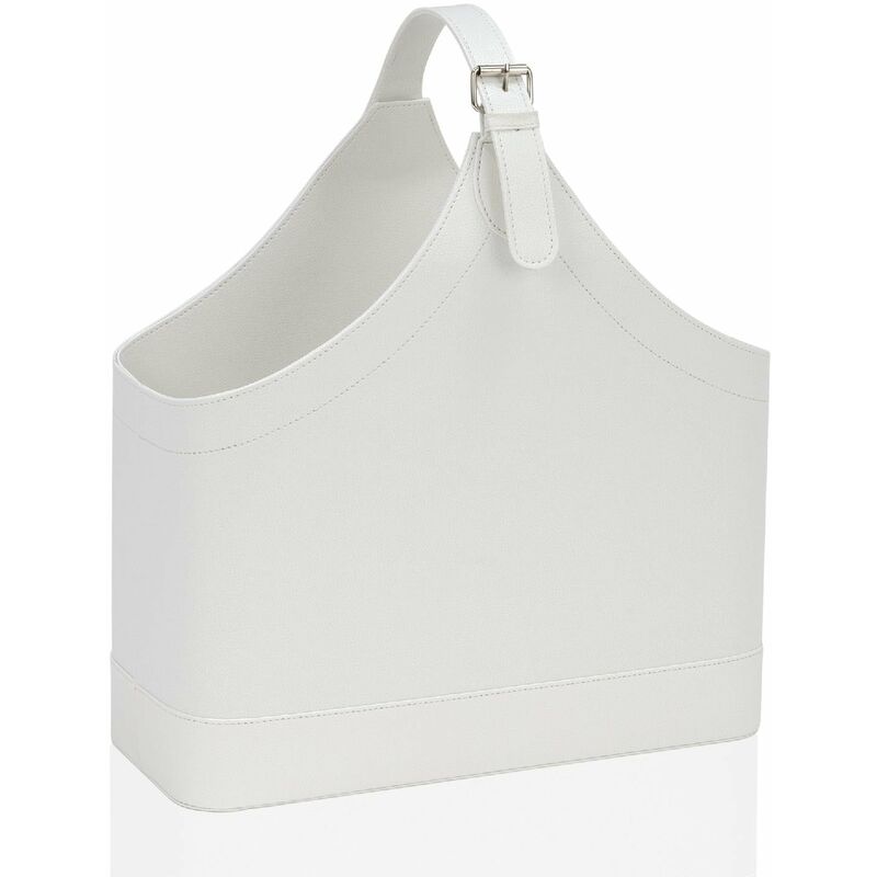 

ANDREA HOUSE AX62329 Revistero Efecto Piel Blanca