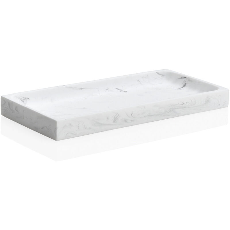 BA19049 Bandeja De Cuarto De Baño De Mármol Blanca - ref: BA19049 - Andrea House