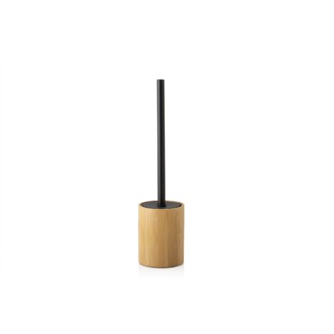 ANDREA HOUSE BA70075 Escobilla Bambu/Metal Negro - ref: BA70075