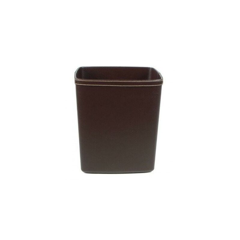 

PA60068 Papelera Marron Efecto Piel - Andrea House