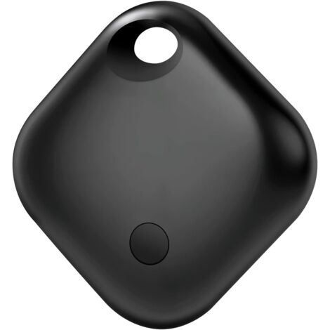 Android Smart Tag, wiederaufladbarer Smart Tag, kompatibel mit der Google My Device Find My App (nur Android), für Schlüssel, Handys, Koffer, Geldbörsen, Schwarz