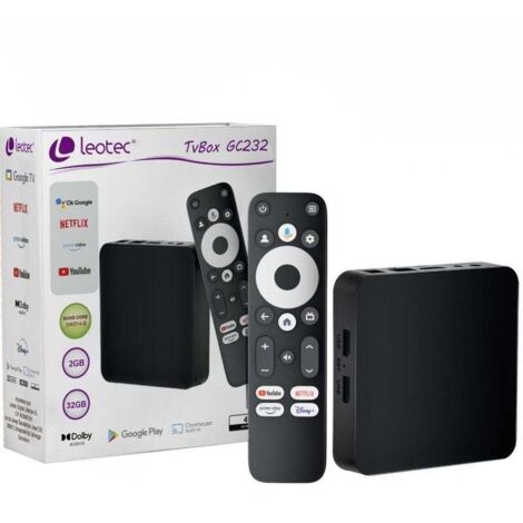Android TV Leotec TvBox 4K GC232/ 32GB