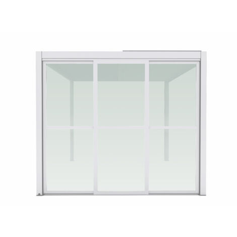 ANDROSS - laterale in policarbonato per pergola bioblimatica 3 m