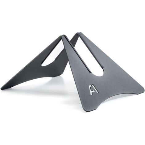 Andrys Aparcabicicletas 1 Plaza para Mountain Bike con Goma Protectora - Negro