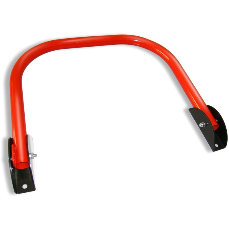 Andrys Srl - Andrys - Cale de stationnement pliable, avec supports de fixation, avec plaque soudée pour cadenas, 4 x 55 x 45 cm, couleur or tropical