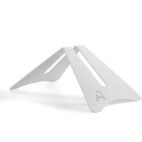 Andrys - Portabicicletas para Bicicletas de Carrera 1 Lugar, Sin Protecciones, Pintado, Color Negro, 50 x 30 x 22 cm - Finitura: Verniciato - Colore: Bianco - Posti: 1
