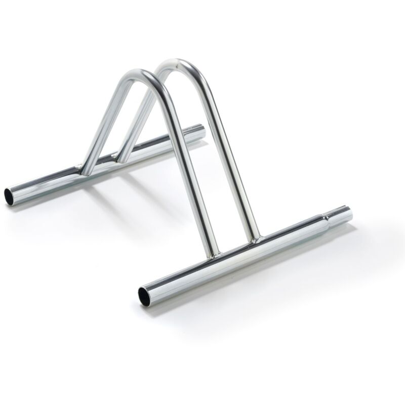 Andrys Srl - Andrys - Porte-vélos au sol 1 place, modulable, avec cône pour connecter les porte-vélos, peint en noir, 38,5 x 38 x 26 cm - Colore: