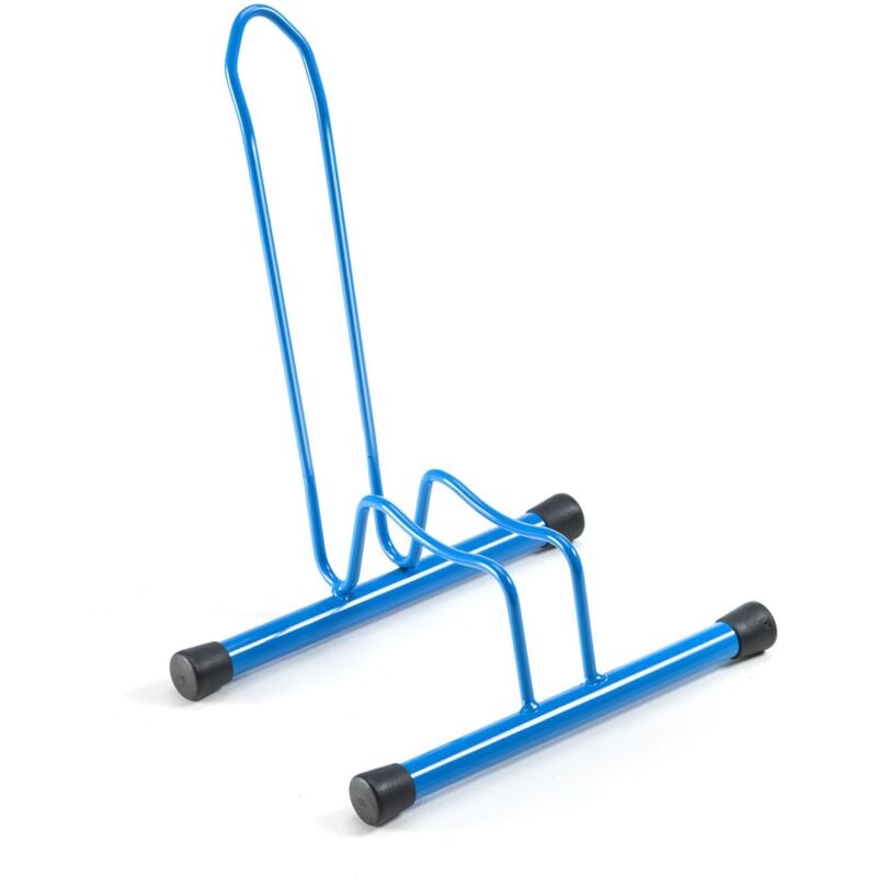 Andrys Srl - Andrys - Porte-vélos pour enfants de 3 à 10 ans, avec support, 1 place, 38,5 x 29 x 50 cm, couleur bleue - Colore: Blu - Posti: 1