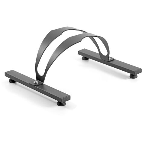 Andrys Râtelier à Vélos Démontable 1 Place - Roues jusqu’à 3,6 cm - Noir Peint