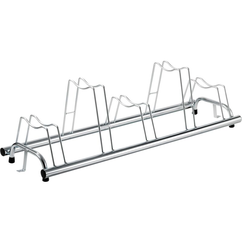 Andrys Srl - Andrys - Râtelier pour vélos, 5 places, hauts et bas, également pour les vélos avec frein à disque, en acier galvanisé à froid, or