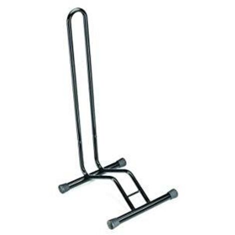 Andrys - Soporte de Piso para Bicicleta 1 Lugar, Desmontable, de Acero, Pintado, Color Negro, 38.5 x 67 x 29 cm, Ancho de Parqueo de Ruedas 6 cm
