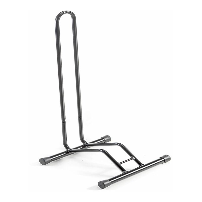 Andrys Srl - Andrys - Support de Sol pour Vélo, Démontable, avec Bouchons, Noir, 38,5x29x67 cm, Largeur d'Accueil des Roues de 8 cm, y compris les