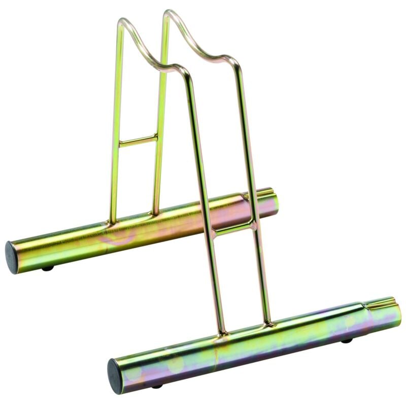 Andrys Srl - Andrys - Support de sol pour vélo, modulable, également pour les vélos avec frein à disque, en acier galvanisé à froid, or tropical,