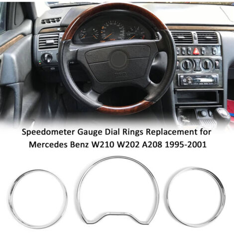 Anelli di ricambio per quadrante tachimetro Eosnow per Mercedes Benz W210 W202 A208 1995-2001