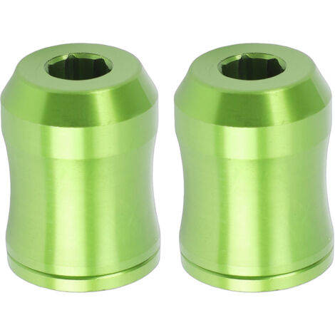 Anelli magnetici per viti, set da 2, gambo esagonale da 6,35 mm, magnetizzatore per punte di cacciavite - Verde