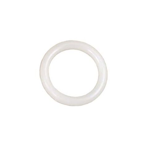 ANELLI PER SCORRITENDA TUBOLARI IN PLASTICA BIANCO- - ø mm.50-70 - 25 pezzi