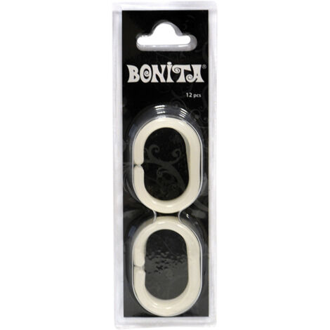Anelli per tenda doccia cf. 12 pz