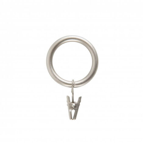 Anello Cintacor con pinza cromo satinato 8 pz