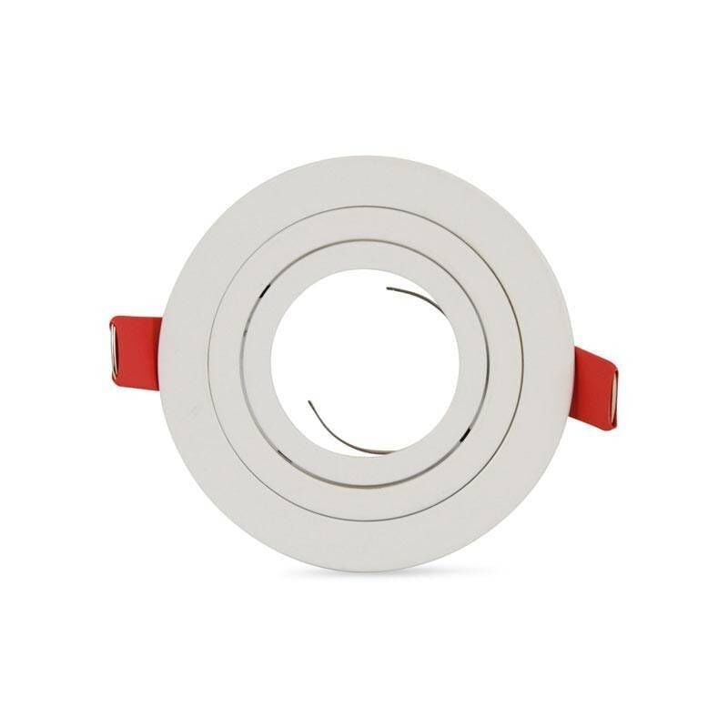 Anello per downlight circolare inclinabile premium per lampadina