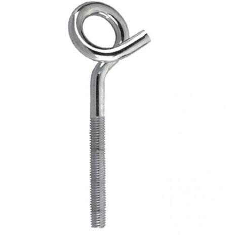 ANELLO CON GANCIO FILET. METRICO M10X140 ZINC KG.1