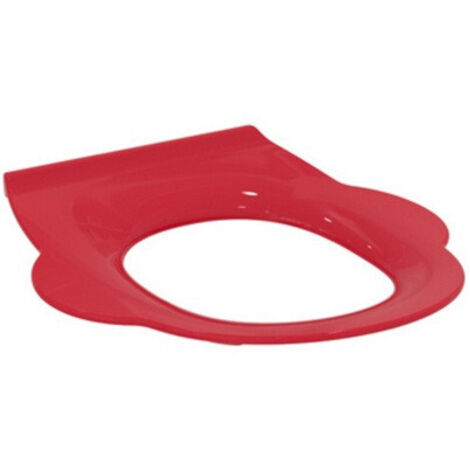 Anello copriwater per bambini CONTOUR 21 Scuole per bambini da 3 a 7 anni rosso IDEAL STANDARD