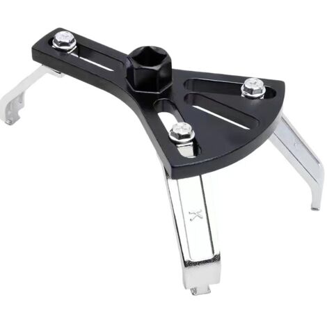 Anello di bloccaggio della pompa del carburante, Strumento di bloccaggio della pompa del carburante, Chiave regolabile per la rimozione della pompa dell'olio, Accessori per auto moto (3 ganasce)