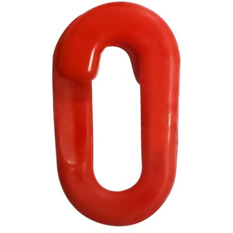 ANELLO DI GIUNZIONE PER CATENA SEGNALETICA IN PLASTICA mm 6 - blister da 20 pezzi