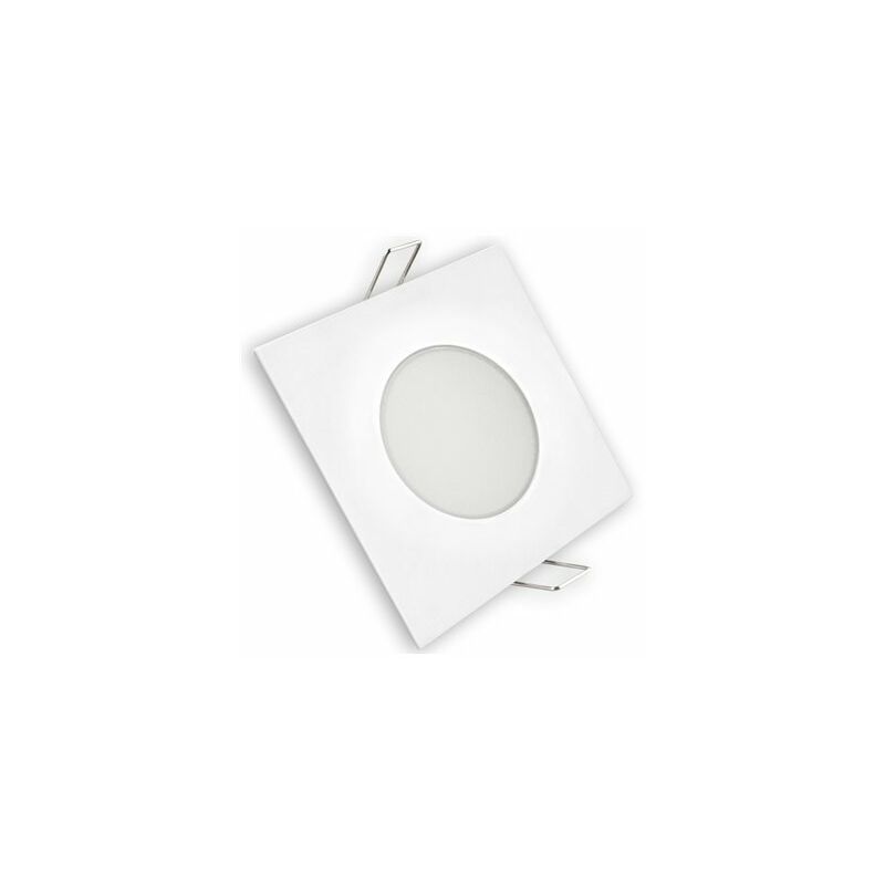 Image of Matel - Anello fisso led ip65 quadrato bianco 5w freddo