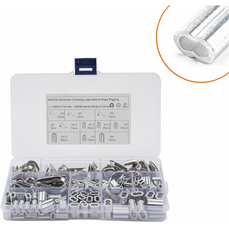 Anello in acciaio inossidabile 304 con fune