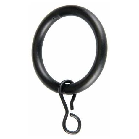 Anello in metallo Nero per tende