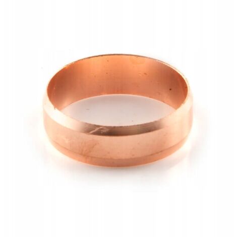 ANELLO IN RAME OLIVE 8MM PER RACCORDI CONEX