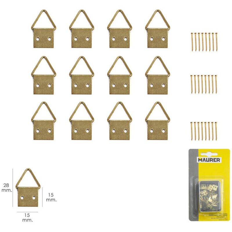 Anello appendi quadri n. 2 (Blister 12 pezzi)