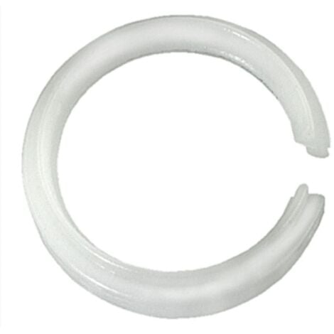 MADIDEF ANELLO PER CANNA DI USCITA RUBINETTO Ø19MM - IN POLIETILENE COLORE BIANCO