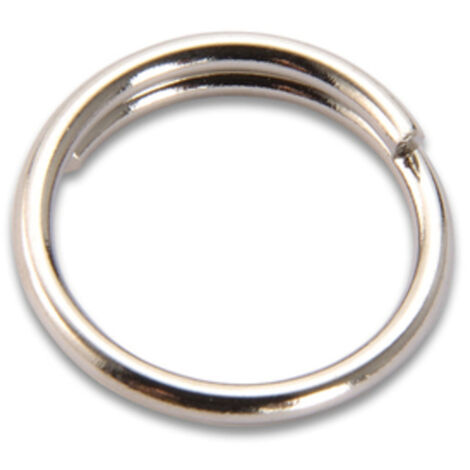 Anello per catena a perline ottone nichel d 14 mm.. Prezzo per 100 pezzi.