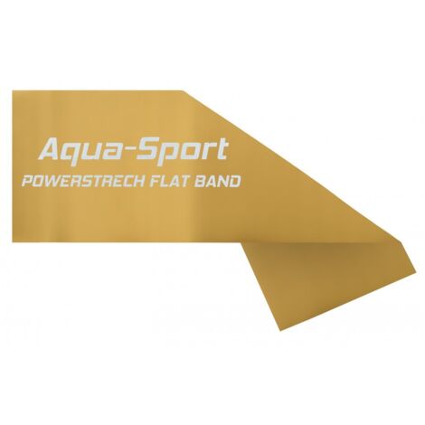 Anello piatto AQUA-SPORT POWERSTRECH color oro 1,5 m x 15 cm x 0,75 mm 25-35 kg AS1515