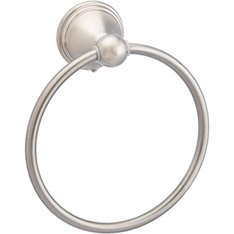 Anello portasciugamani rotondo moderno, diametro 6,3 pollici, in acciaio inossidabile, per bagno e doccia.
