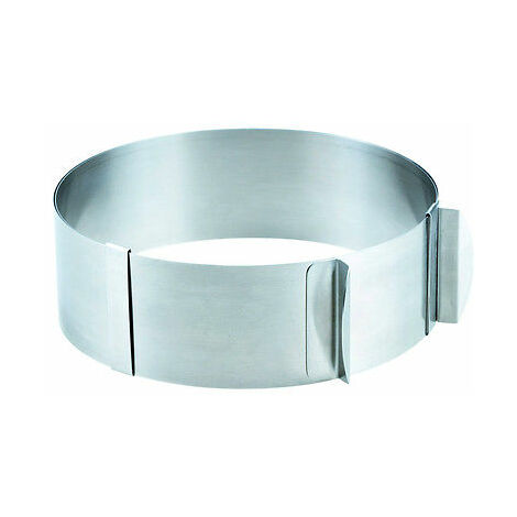 Anello regolabile torte acciaio Inox Eva