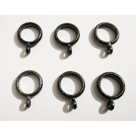 ANELLO TENDA  FERRO BATTUTO - BASTONE DA MM 10  -- CA 519  -- PZ 6