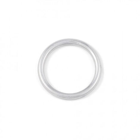 Anello tondo 4 x 25 mm saldato in acciaio inox a4 - aisi 316 - 4 pezzi
