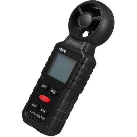 Anemómetro Digital Portátil de Precisión para Medición Aire Dispositivo Ligero Construcción Duradera