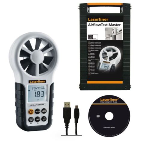 Anemómetro profesional AirFlow Test Master