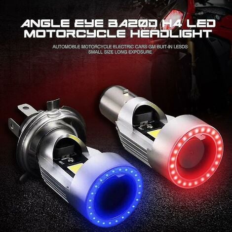 Acheter 10000Lm H4 LED moto H6 BA20D LED moto phares ampoules CSP