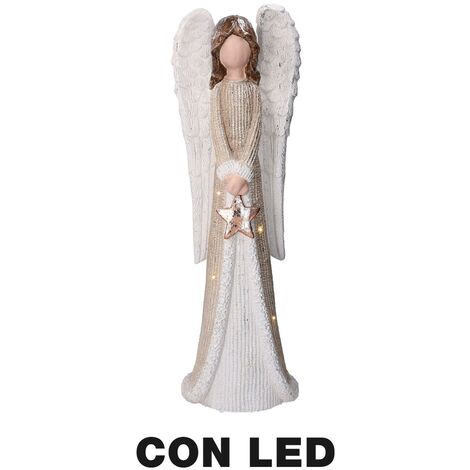 Angelo resina led oro cm22x15h66