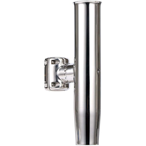 Angelrutenhalter aus Edelstahl 316 mit Schraubenschlüssel, Angelrutenhalter in verschiedenen Größen, Zubehör für Schifffahrt und Wassersport, 3/4 Zoll