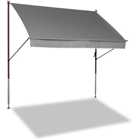 Angerer – Tendone, – Tenda da sole, design Style granito, grigio, 150 x 200 x 225 cm, 2300/005