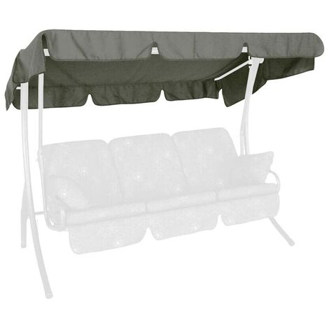 Angerer Tetto del Dondolo 210 x 145 cm, qualità Swingtex, Colore Antracite