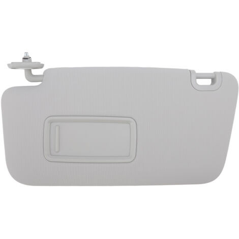 ANGGREK Visor de Voiture de Voiture Sunshade Shield Visor Remplacement 92011SC022LO pour 2009-2013 ct¨ Gauche avec Miroir Gris Abs ¨¤ Charrette